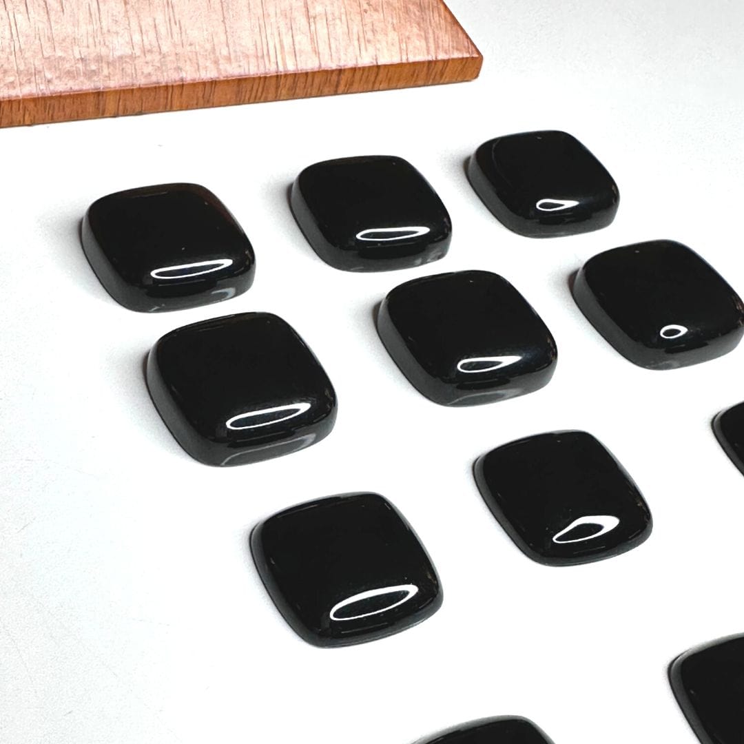 Cabochon Carré Arrondi Onyx