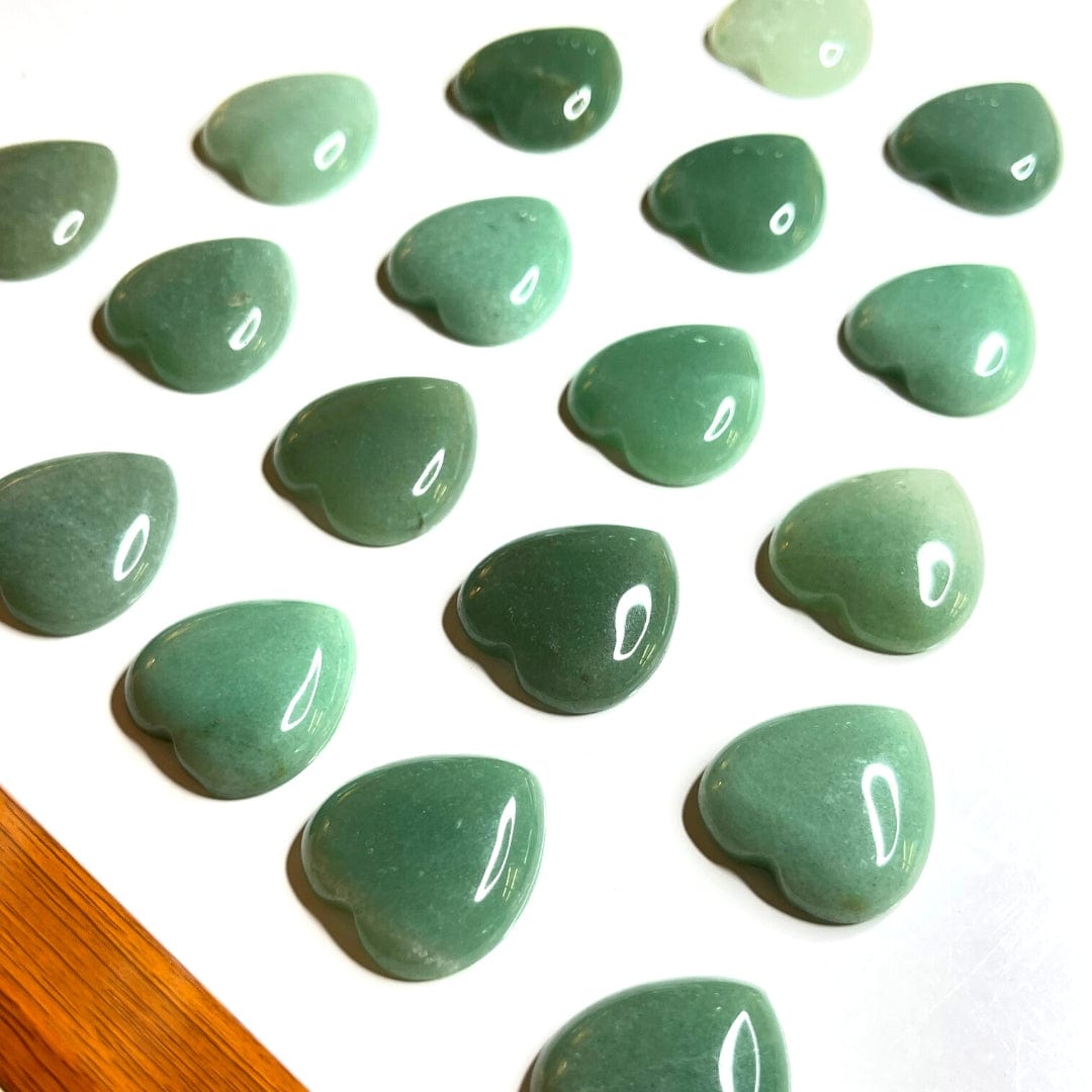 Cabochon Coeur Aventurine