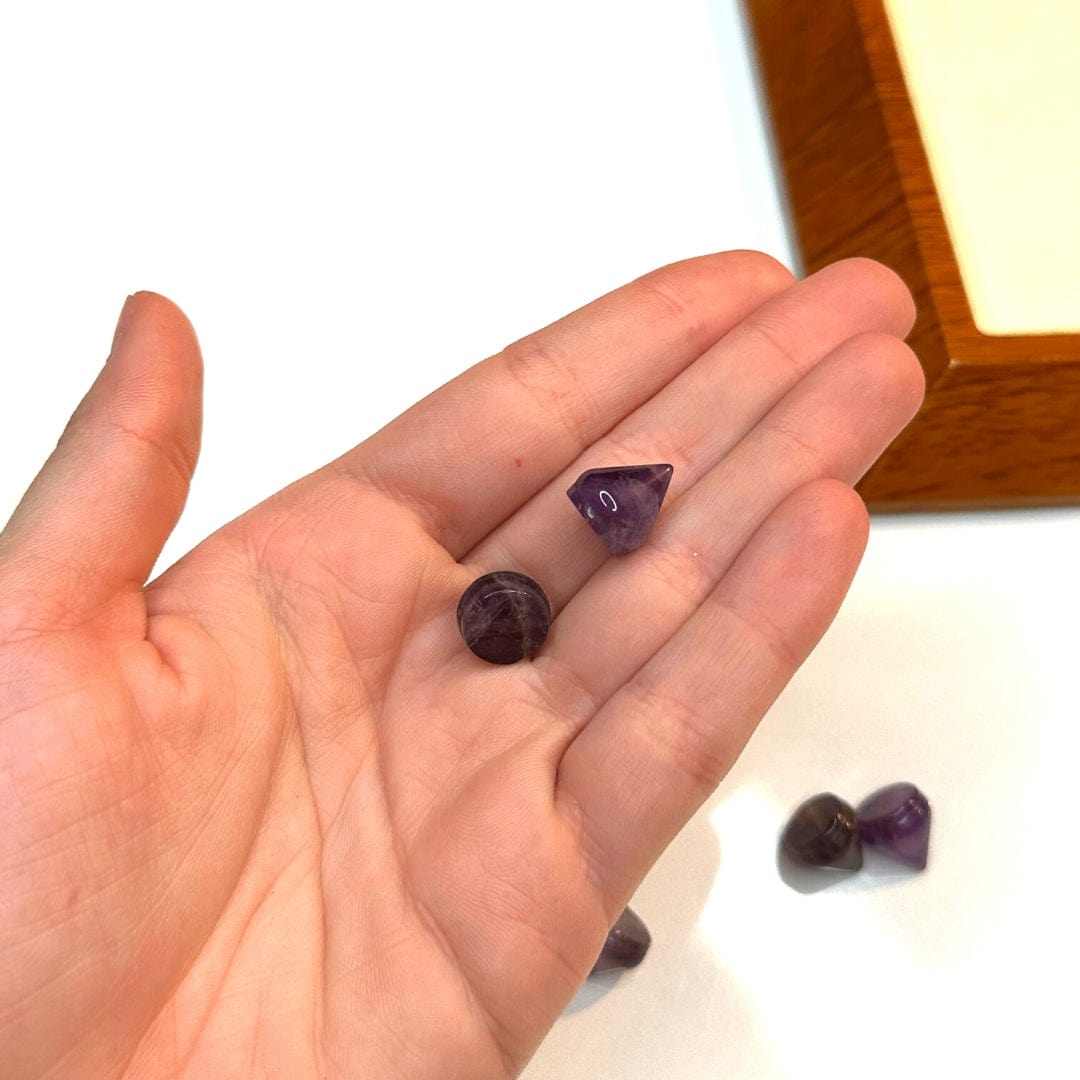 Cabochon Cône Améthyste