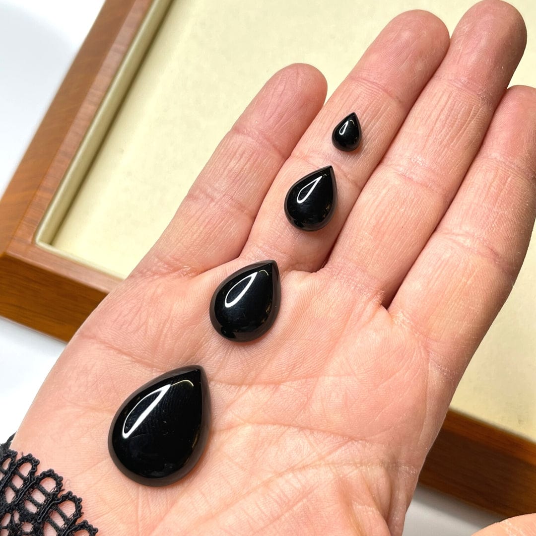 Cabochon Goutte Onyx