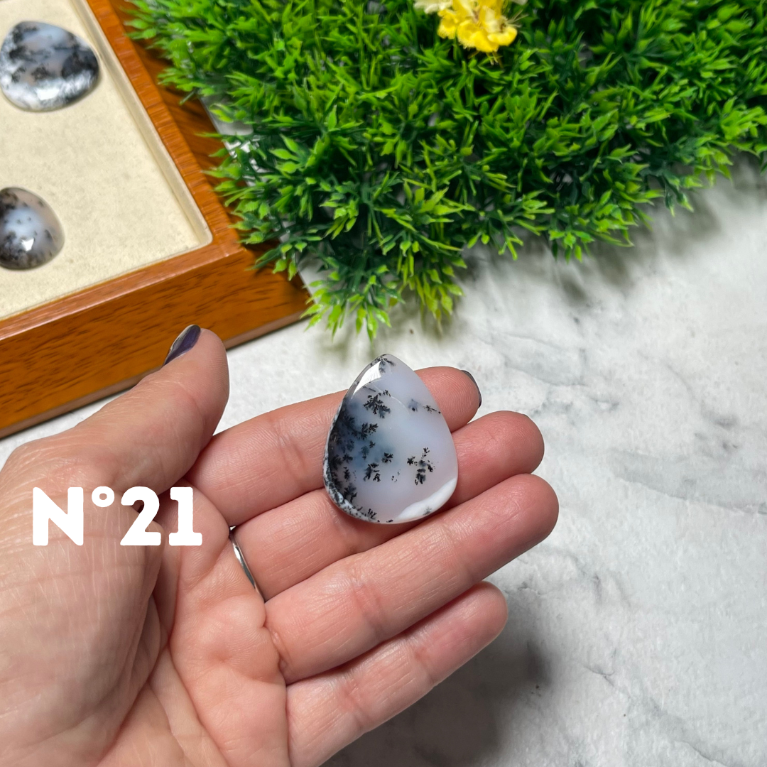 Cabochon Opale Dendritique - 21