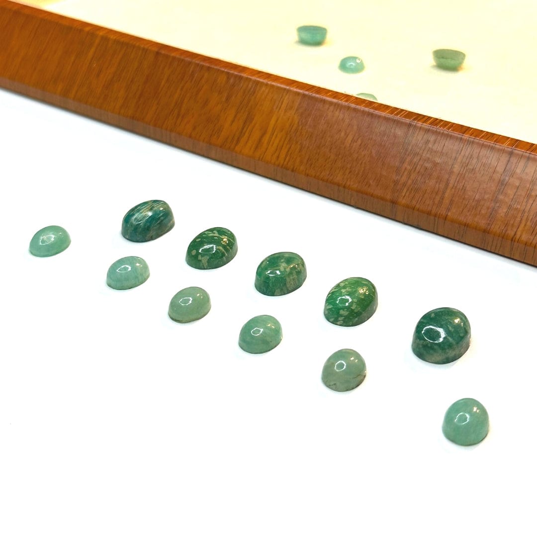 Cabochon Ovale Amazonite (Grade A)