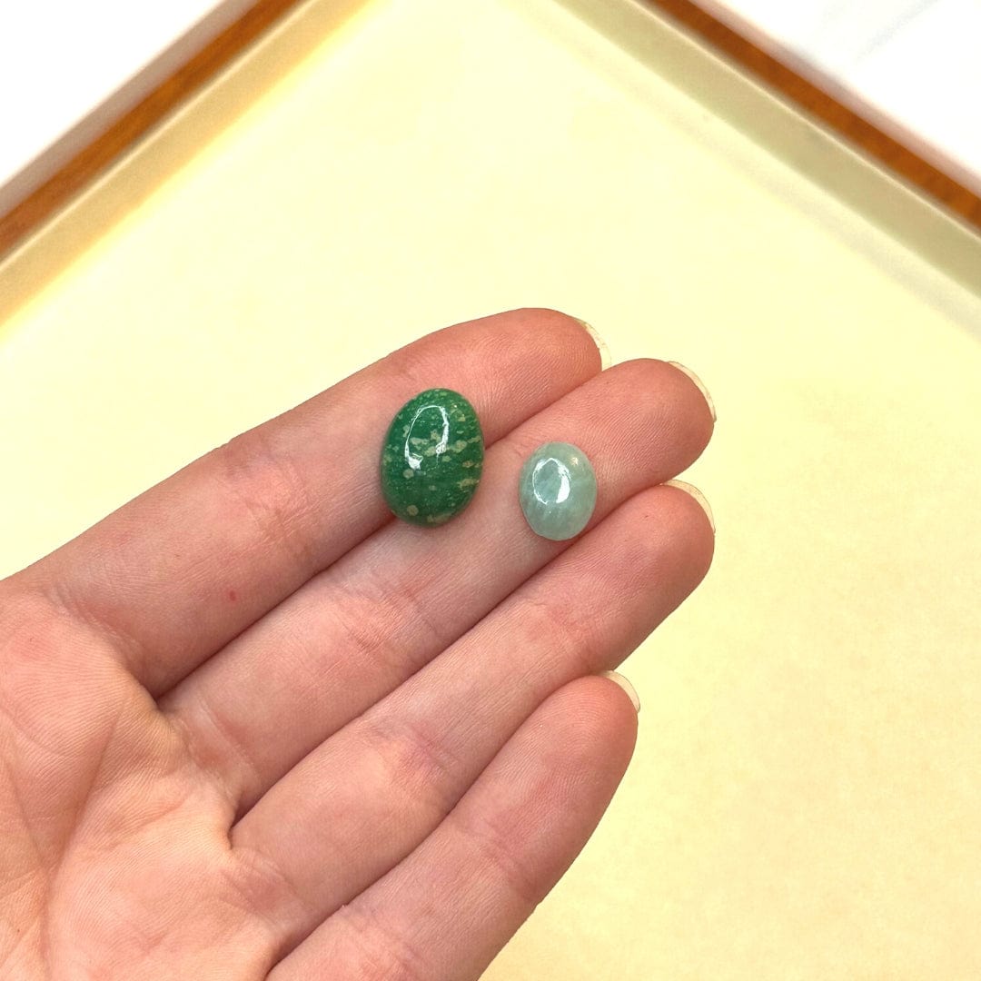 Cabochon Ovale Amazonite (Grade A)