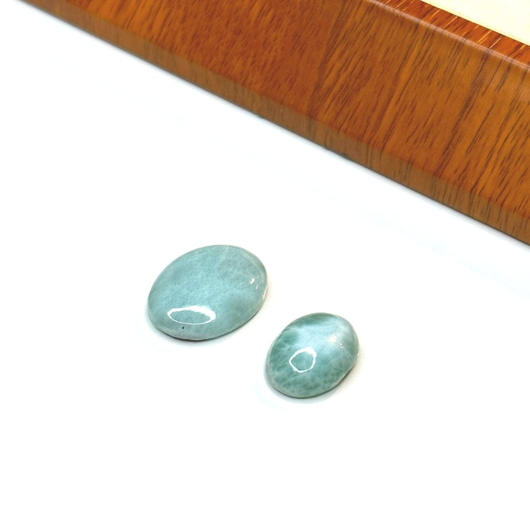 Cabochon Ovale Larimar (Grade AAA)