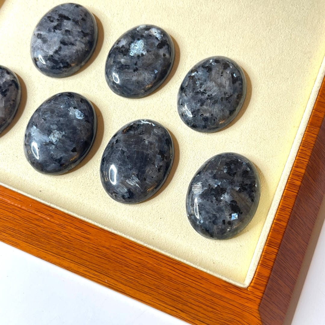 Cabochon Ovale Larvikite