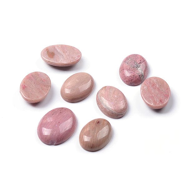 Cabochon Ovale Rhodonite