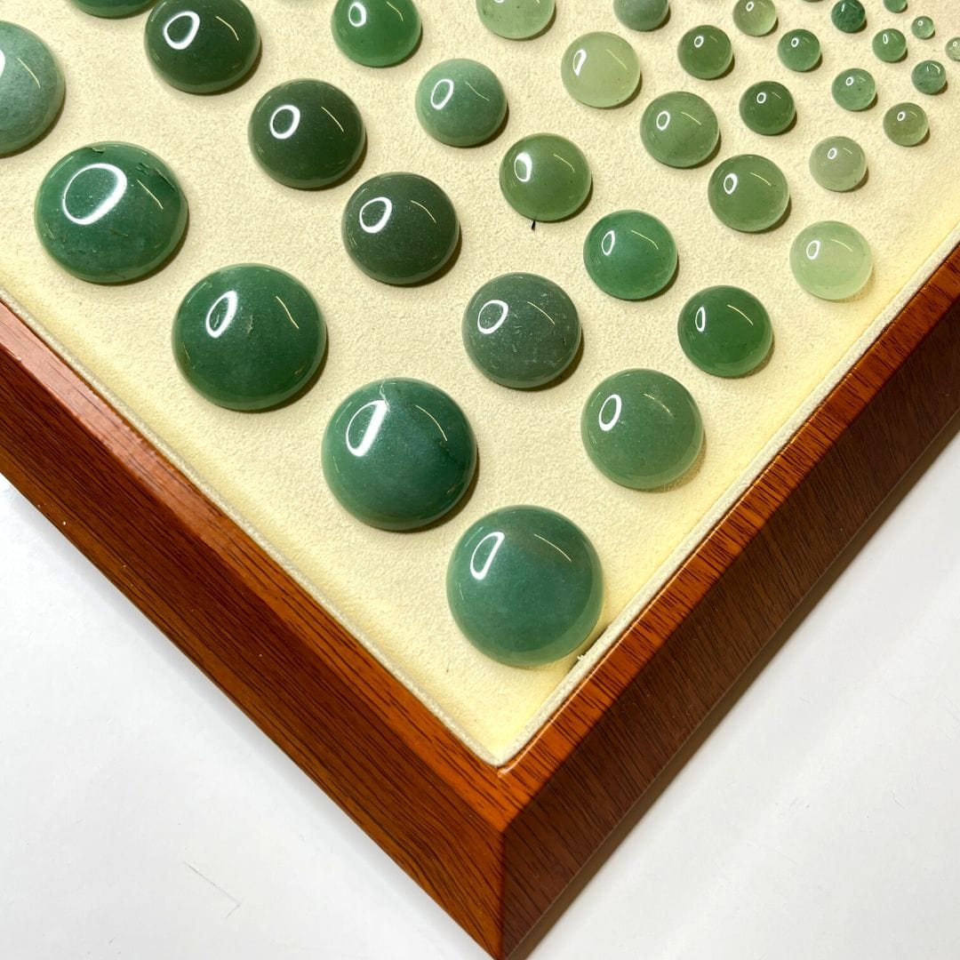 Cabochon Rond Aventurine