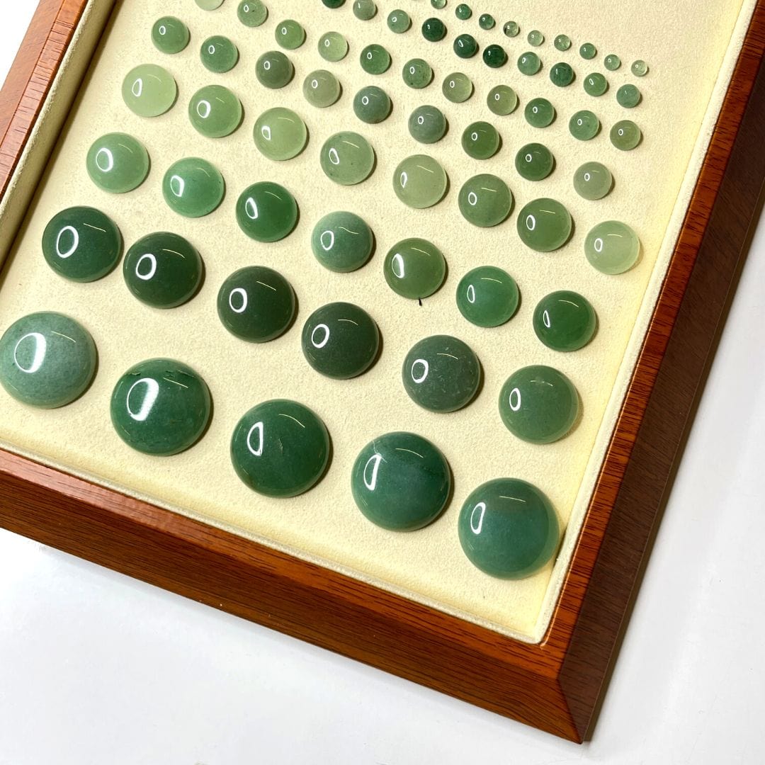 Cabochon Rond Aventurine