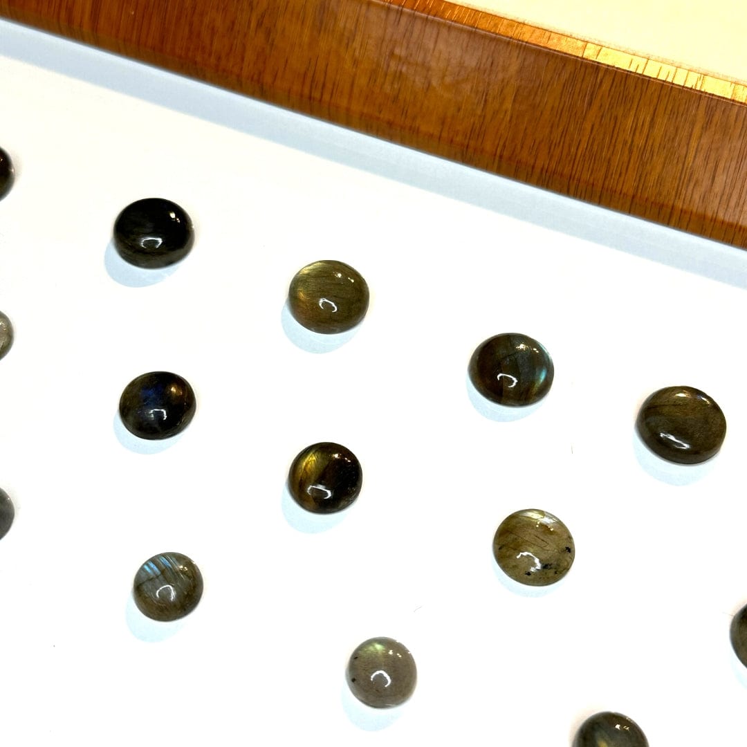 Cabochon Rond Labradorite (Grade A)