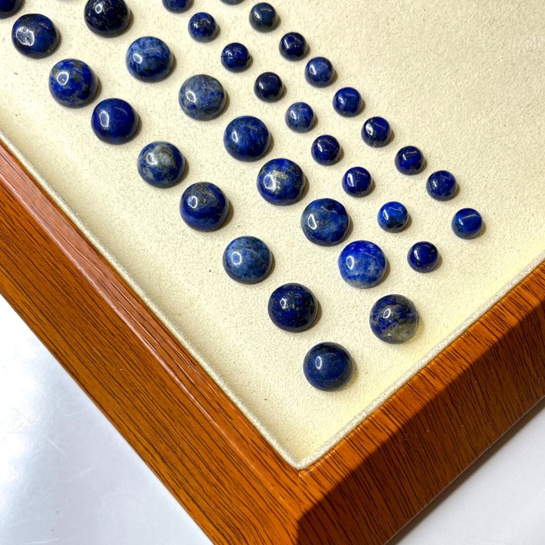 Cabochon Rond Lapis Lazuli