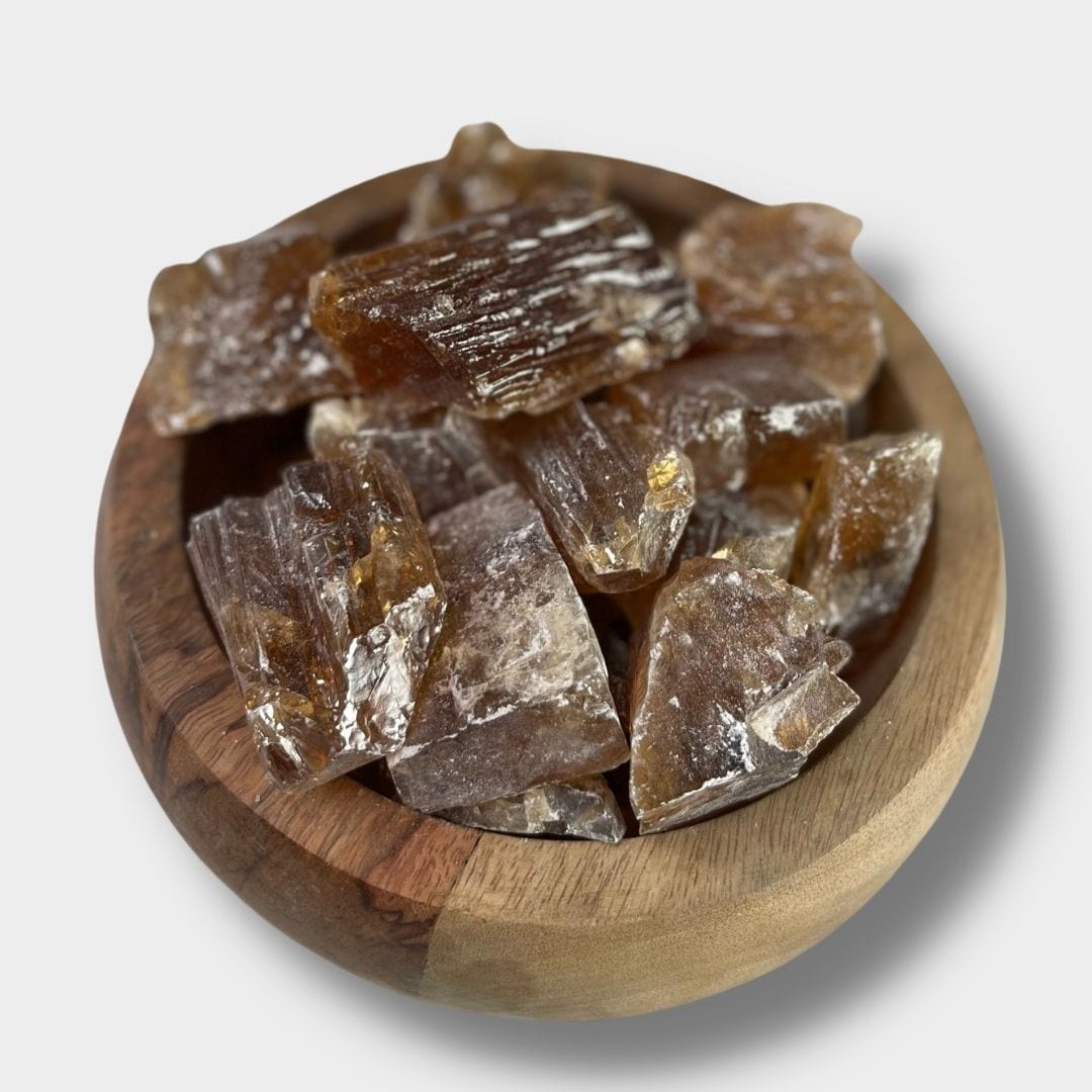 Calcite ambrée brute