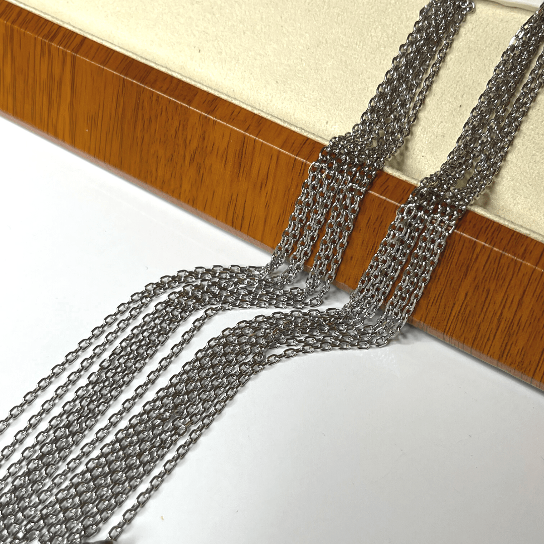 Chaine Acier Inoxydable Argenté