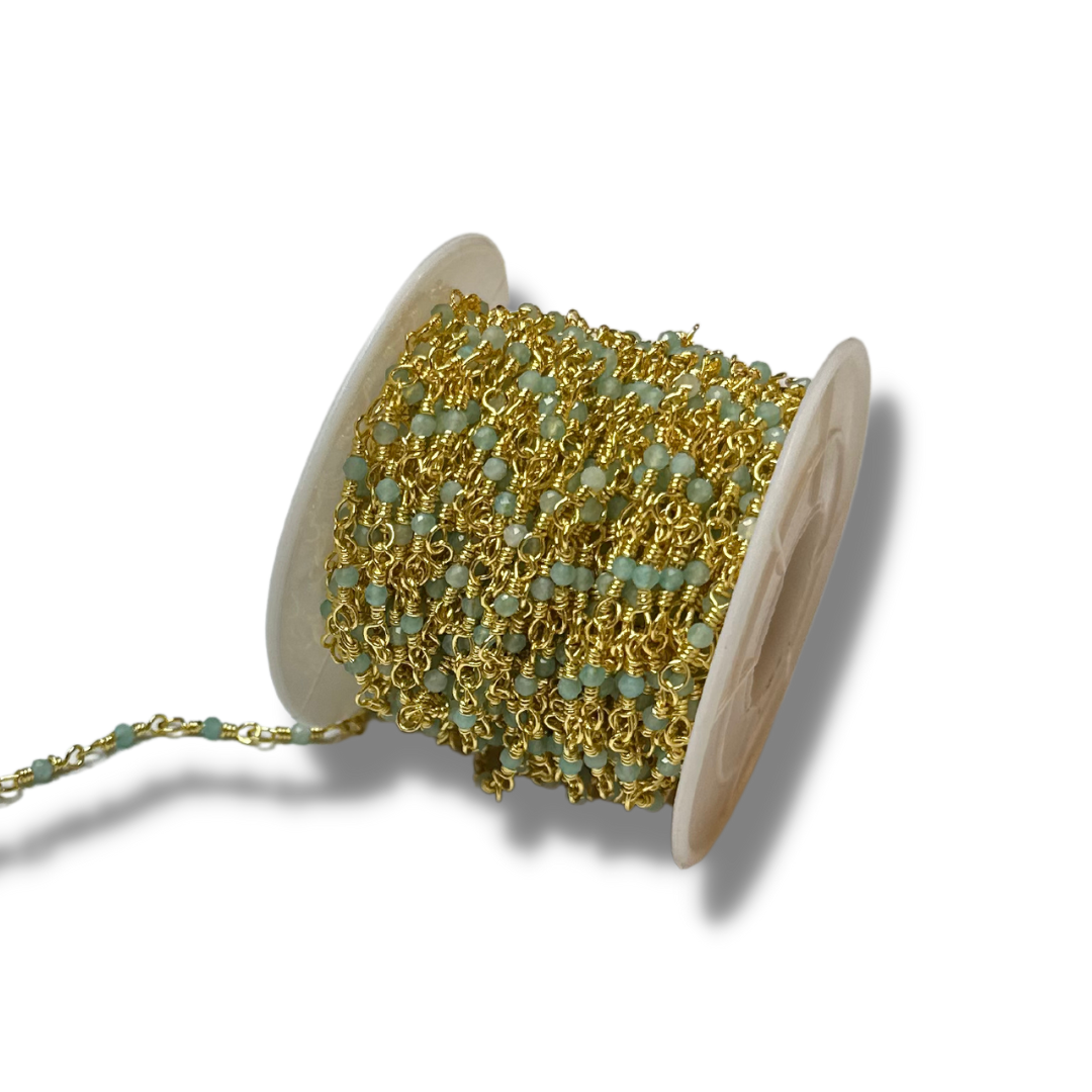 Chaîne Acier Inoxydable Aventurine - Chaînes