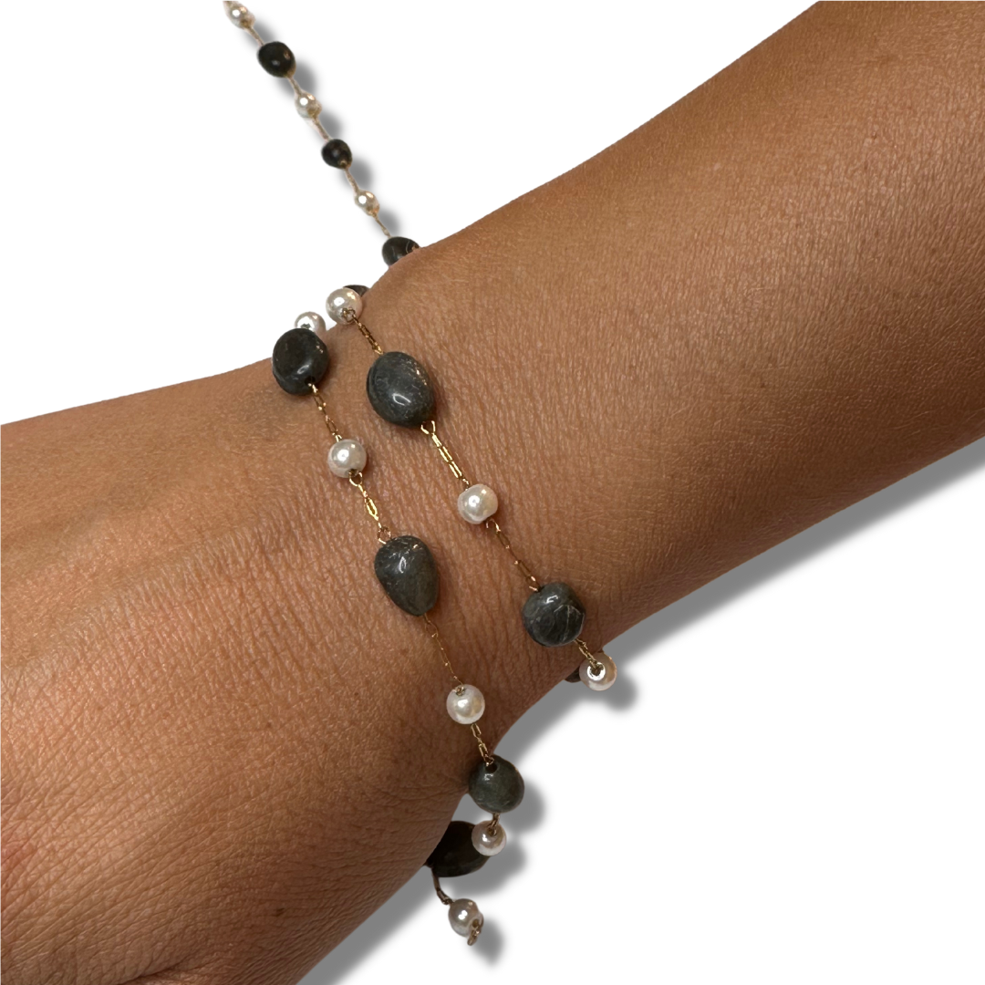 Chaîne Acier Inoxydable Labradorite - Chaînes