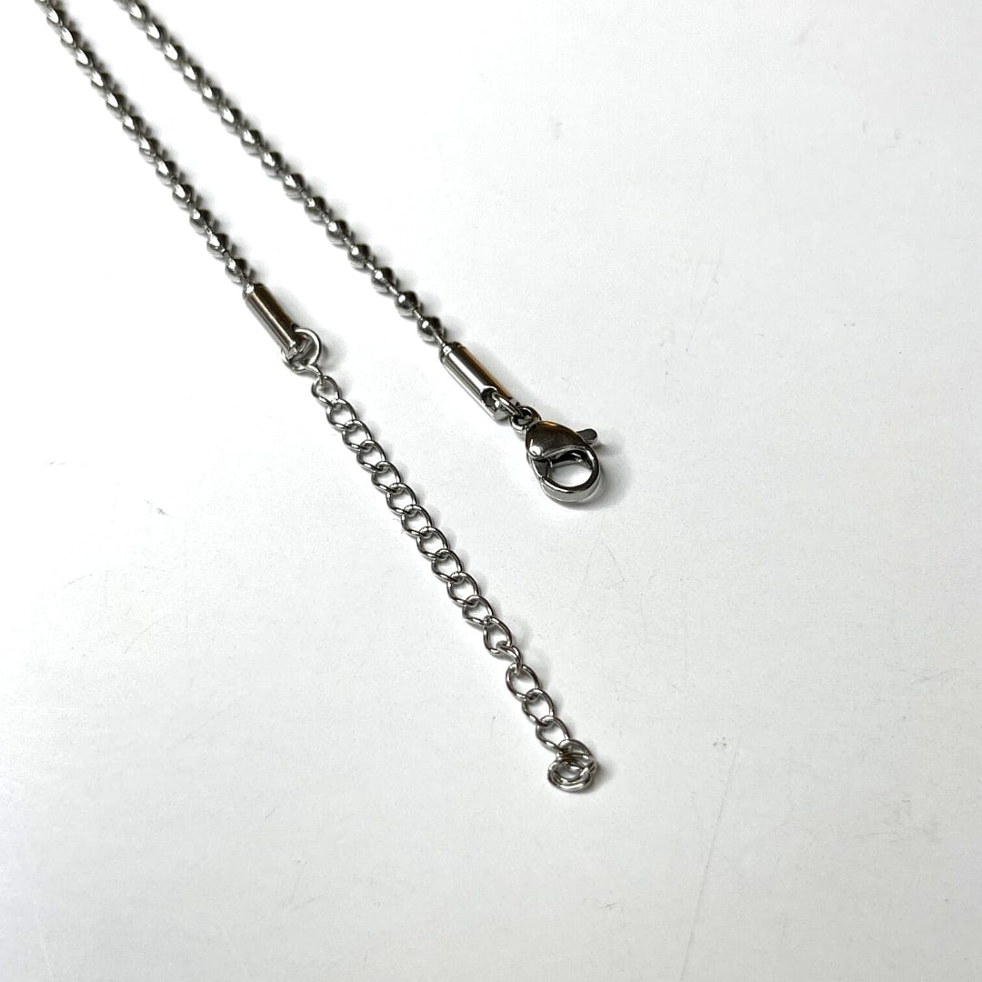 Chaîne avec boules Acier Inoxydable Argenté