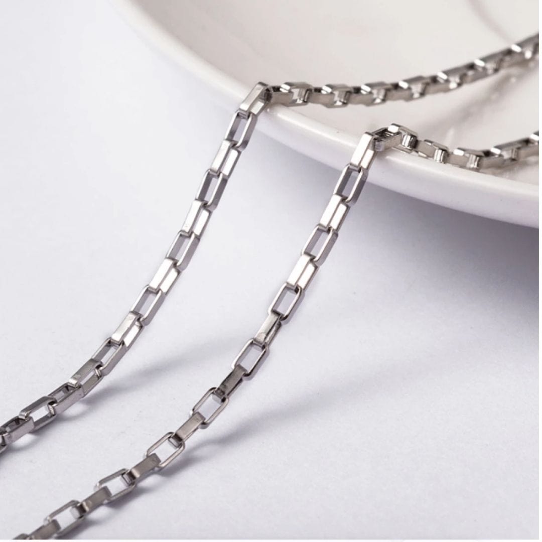 Chaine rectangulaire (10 mètres) - Colliers