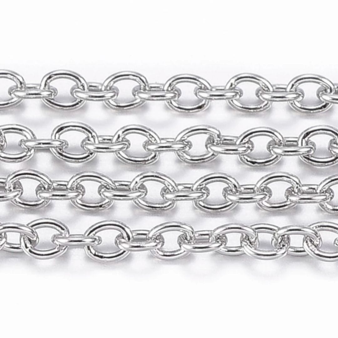 Chaine rouleau (10 mètres) - Accessoires pour bijoux