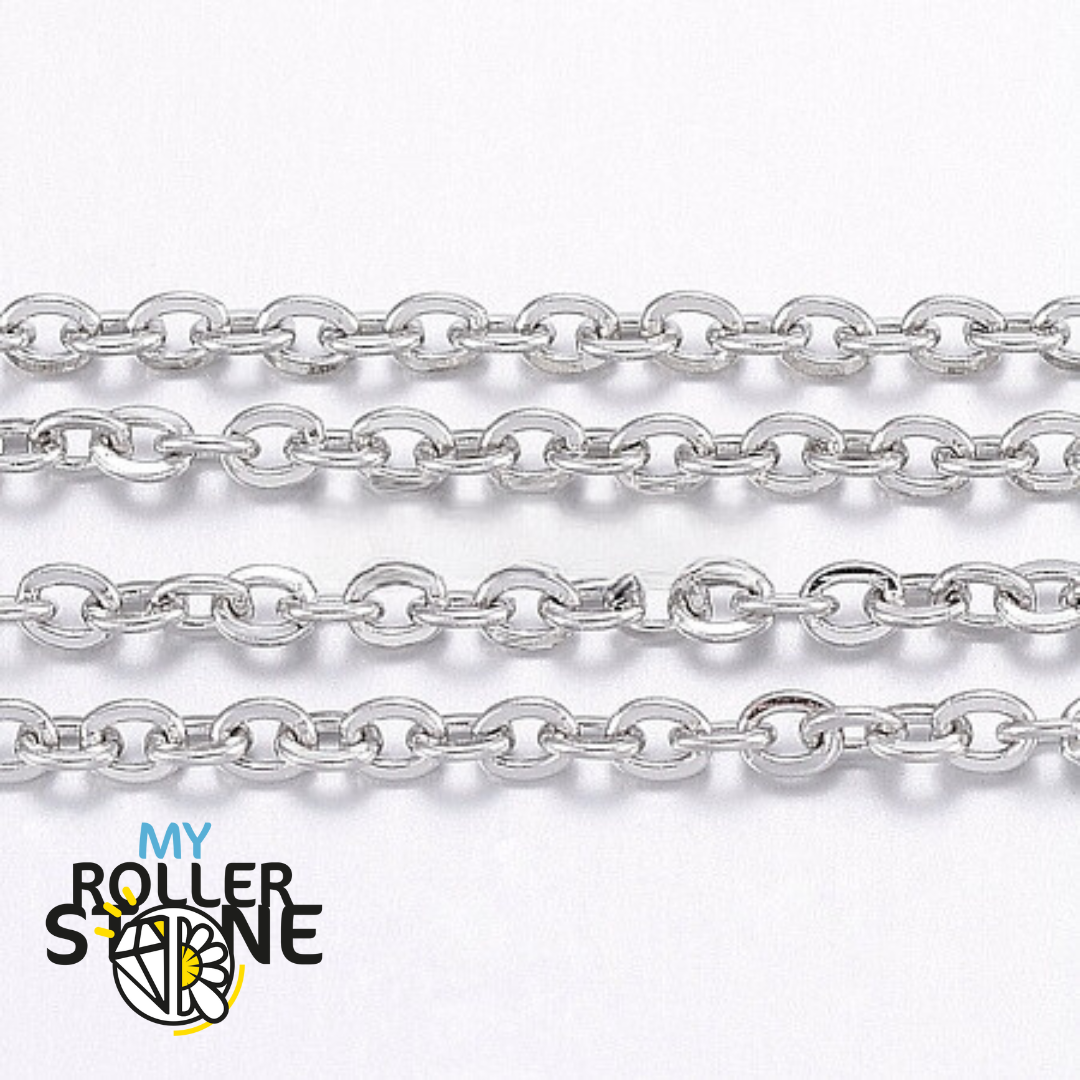 Chaine Rouleau Belcher (10 mètres) - Accessoires pour bijoux