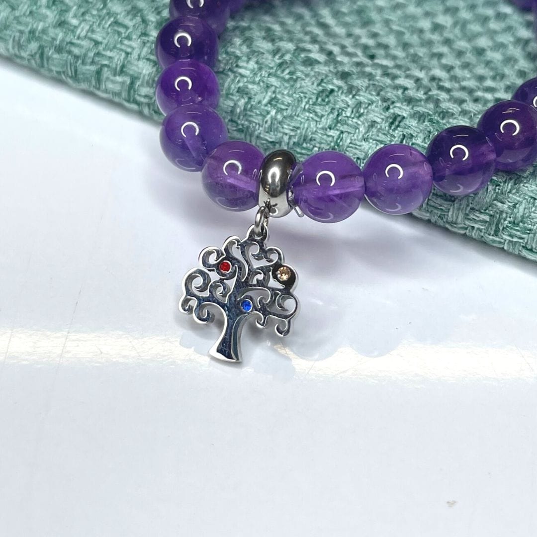 Charm Arbre de vie acier - Breloques et pendentifs