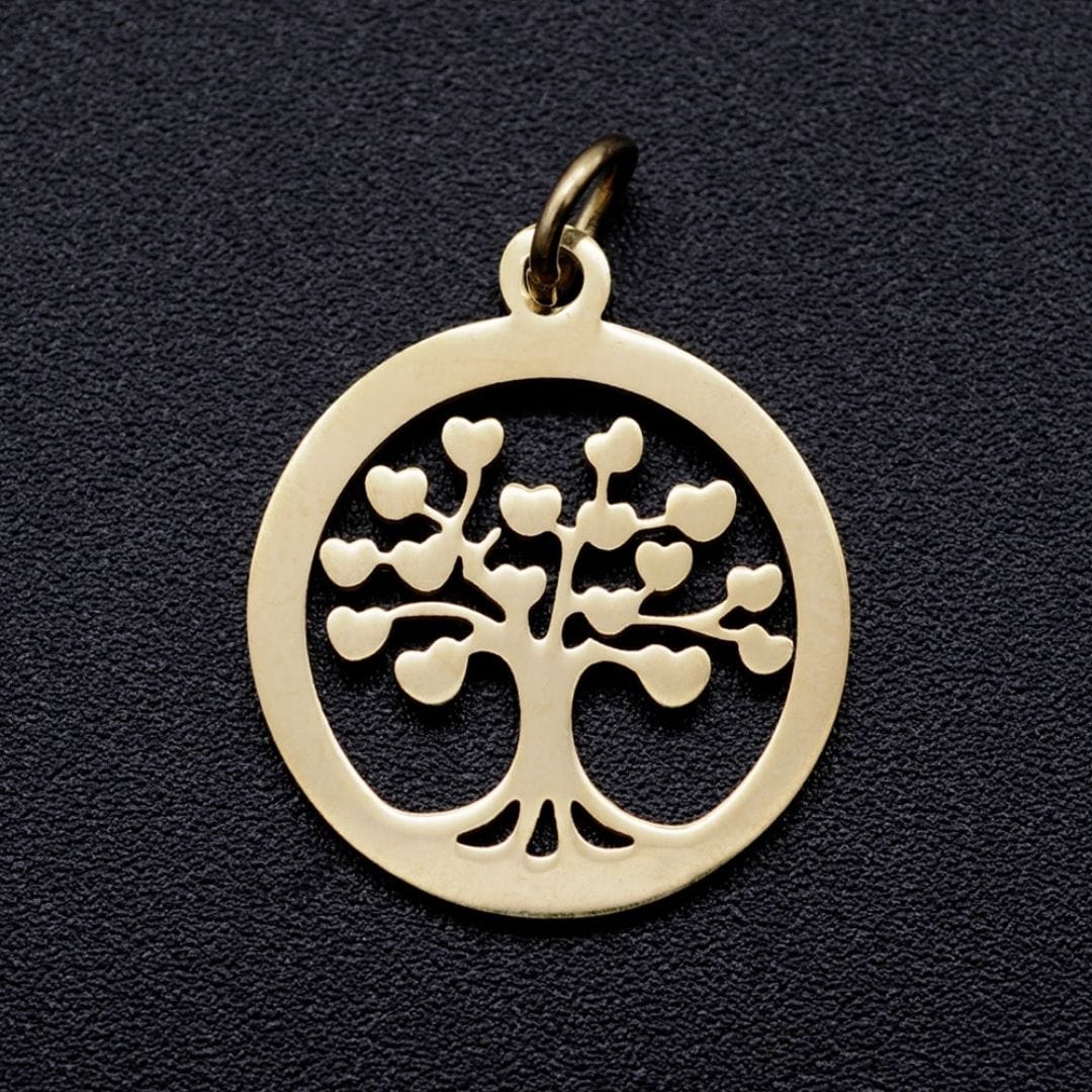 Charm Arbre de vie acier inoxydable - Breloques et pendentifs
