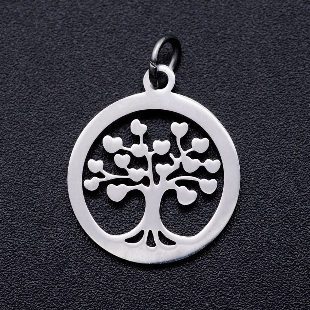 Charm Arbre de vie acier inoxydable - Breloques et pendentifs