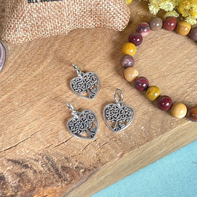 Charm bracelet coeur