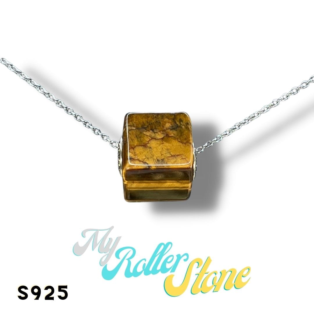 Charm Carré Oeil de tigre