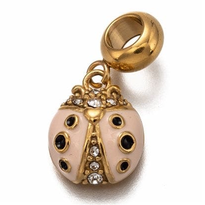 Charm coccinelle - Breloques et pendentifs