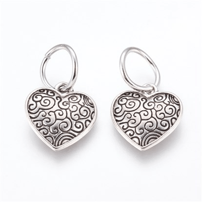 Charm coeur - Breloques et pendentifs