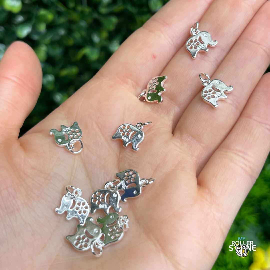 Charm Éléphant Argent 925