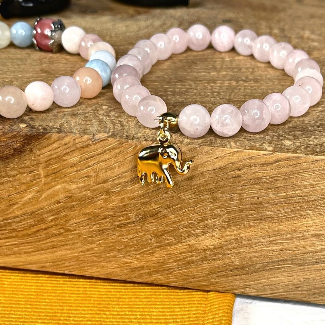 Charm Eléphant Or et Argent - Breloques et pendentifs