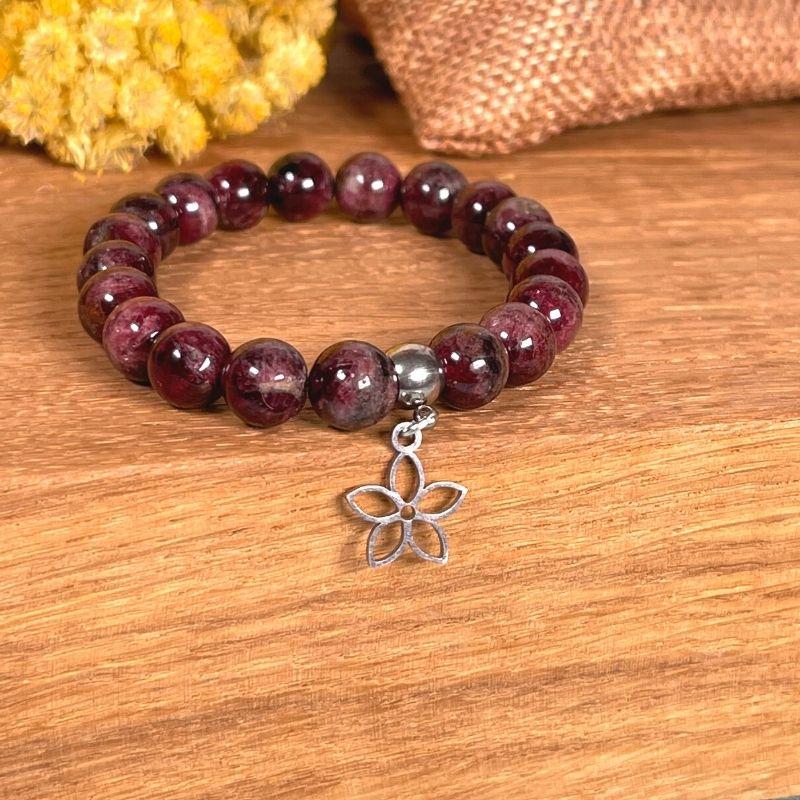 Charm fleur - Breloques et pendentifs