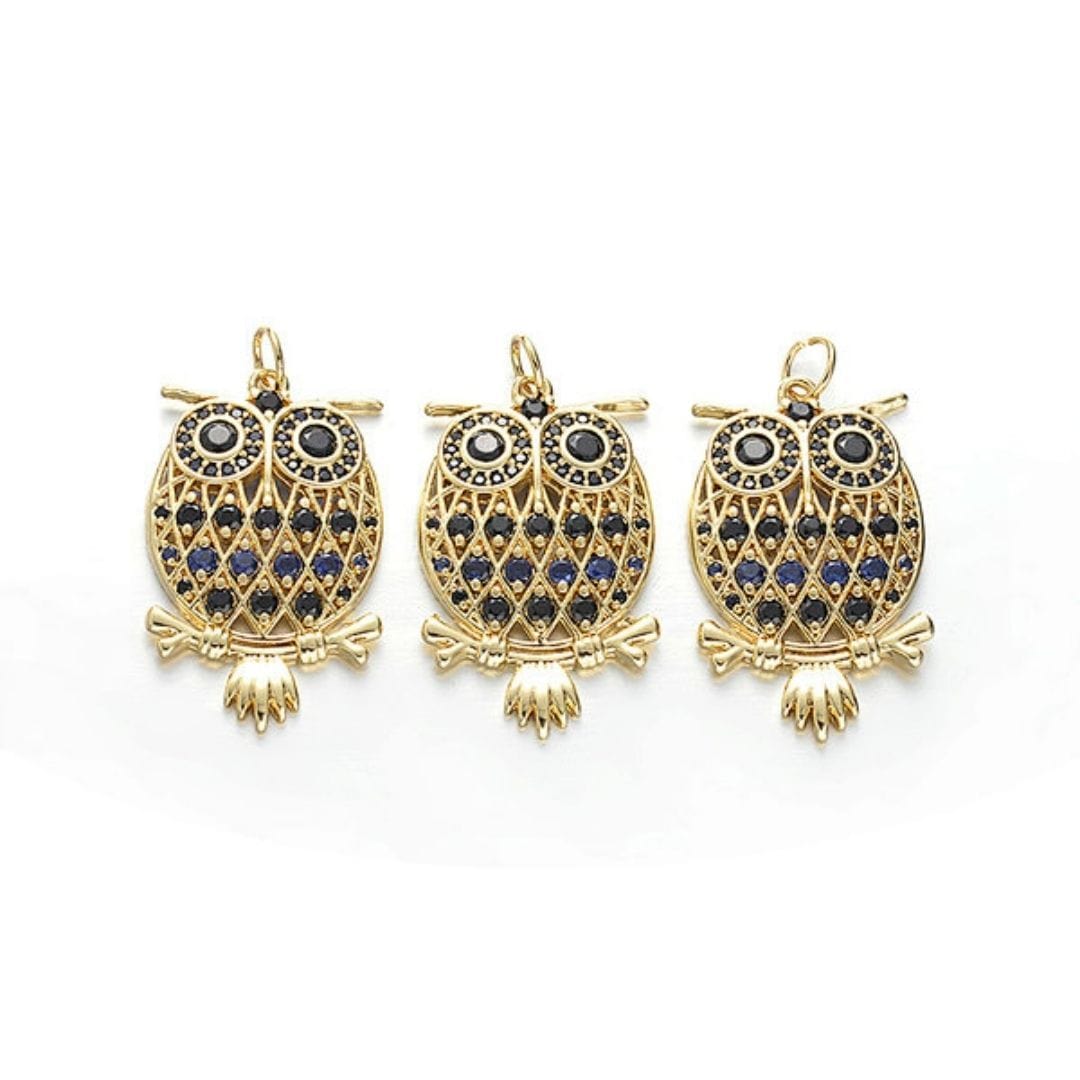 Charm Hiboux - Breloques et pendentifs