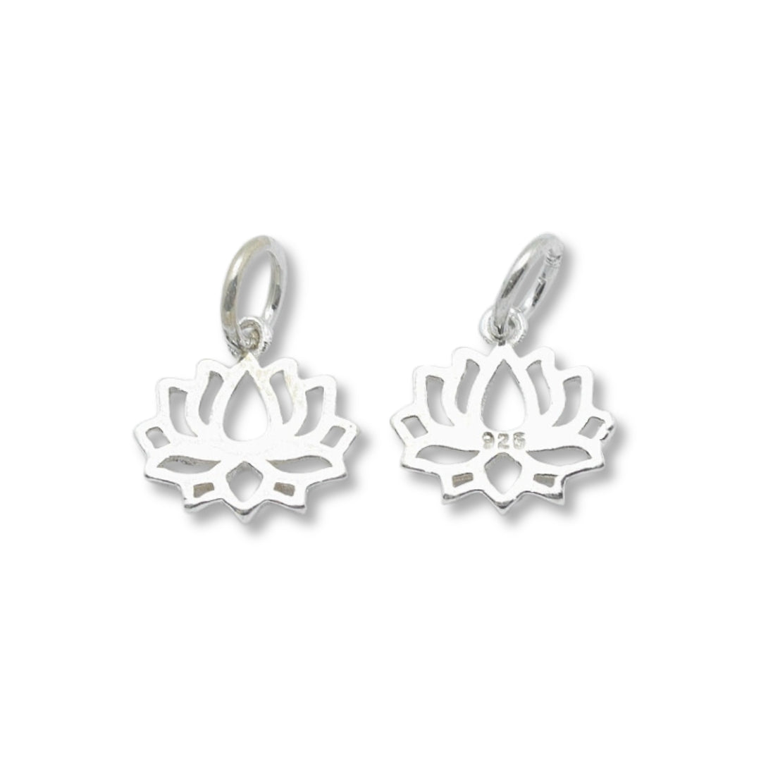 Charm en Lotus Argent 925
