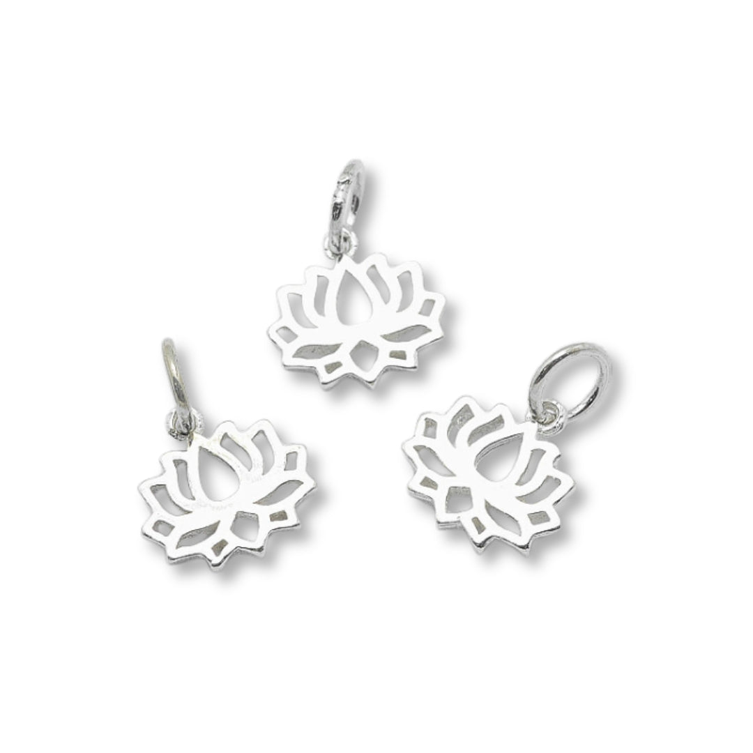 Charm Lotus Argent 925