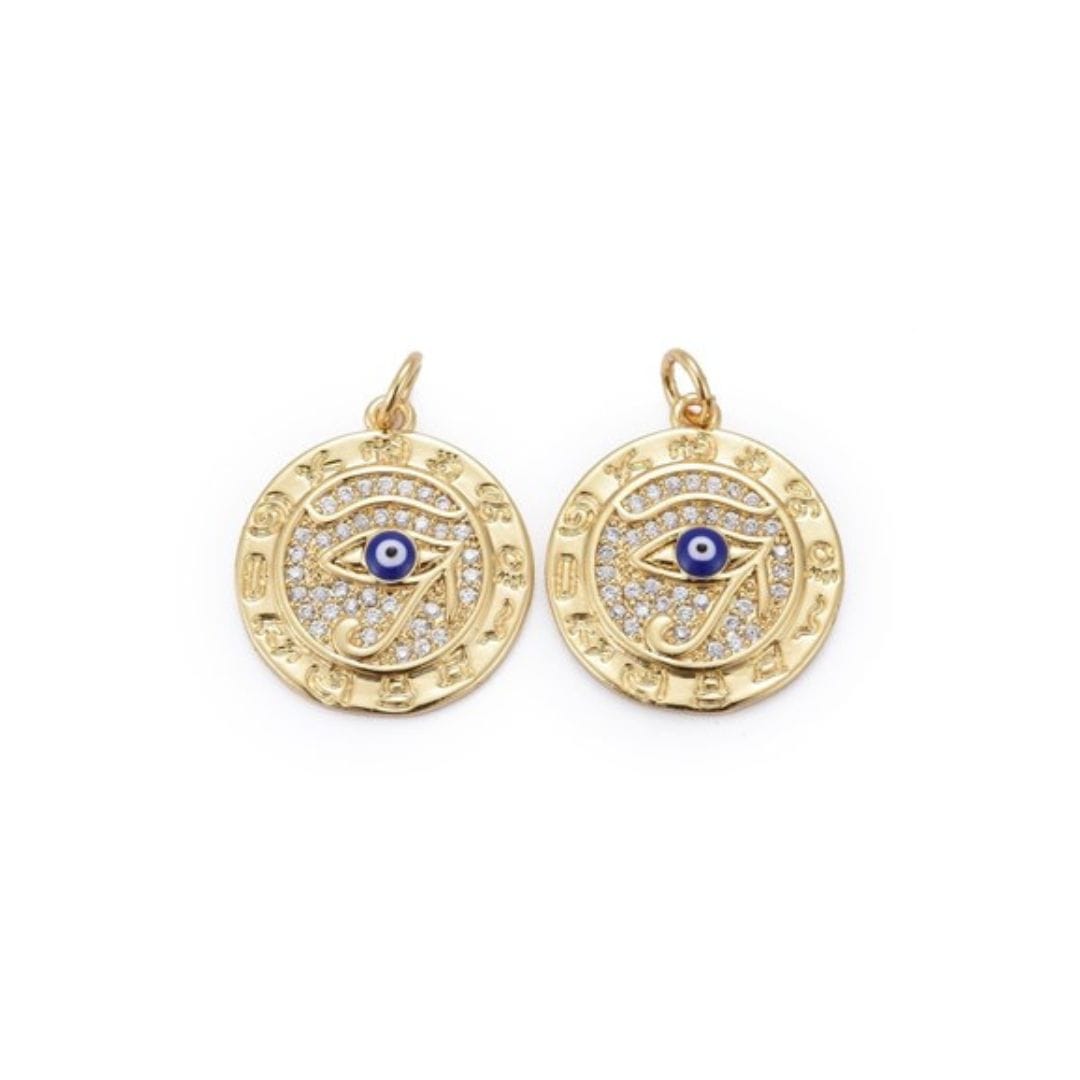 Charm Oeil d’Horus strass - Breloques et pendentifs
