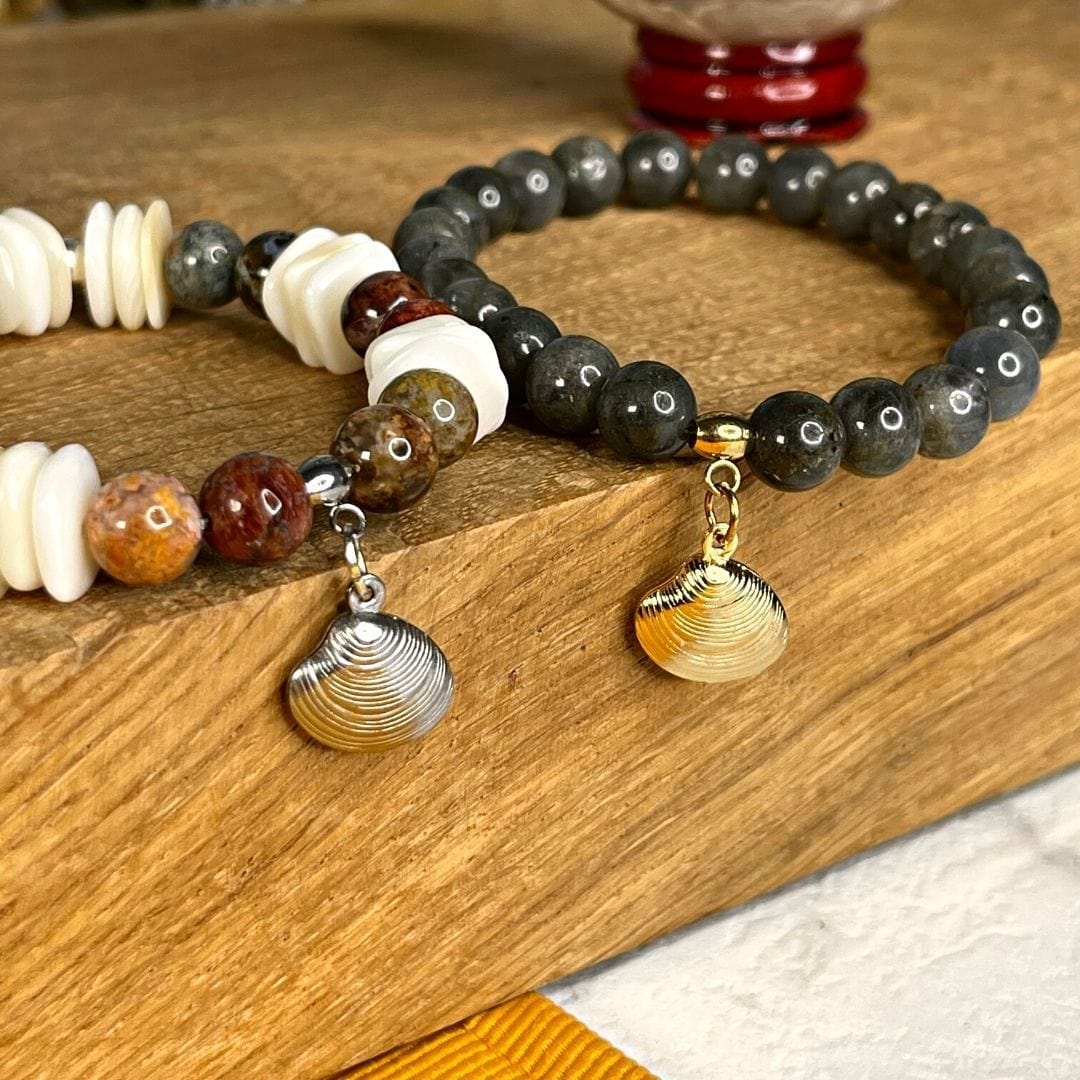 Charm palourde - Breloques et pendentifs