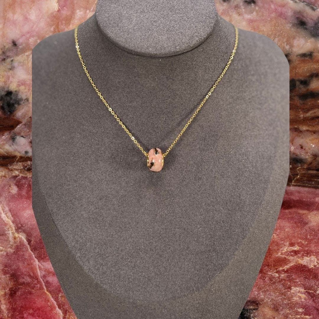 Charm perle Rhodonite Australienne