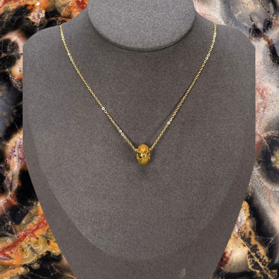 Charm perle Rhyolite - Perles