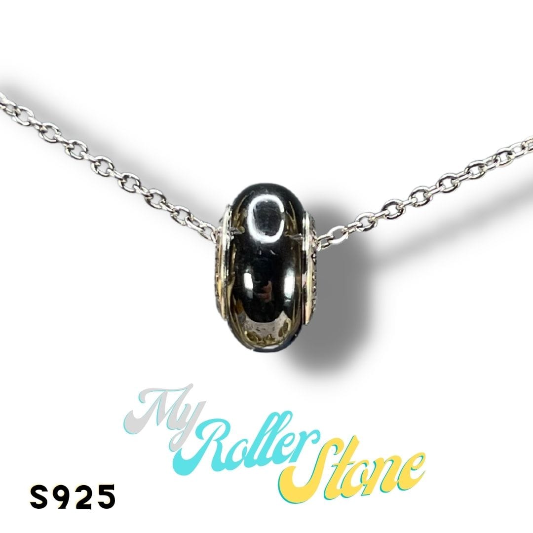 Charm Rondelle Hématite