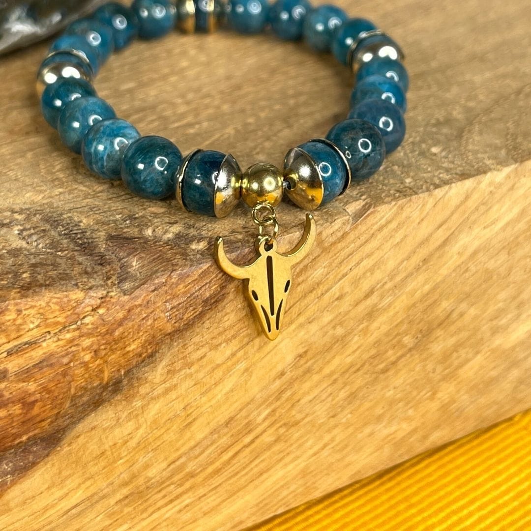 Charm tête de bison - Breloques et pendentifs