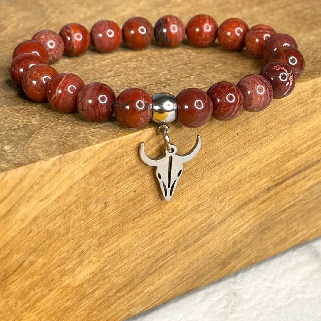 Charm tête de bison - Breloques et pendentifs