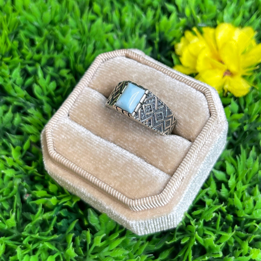 Chevalière Larimar #4