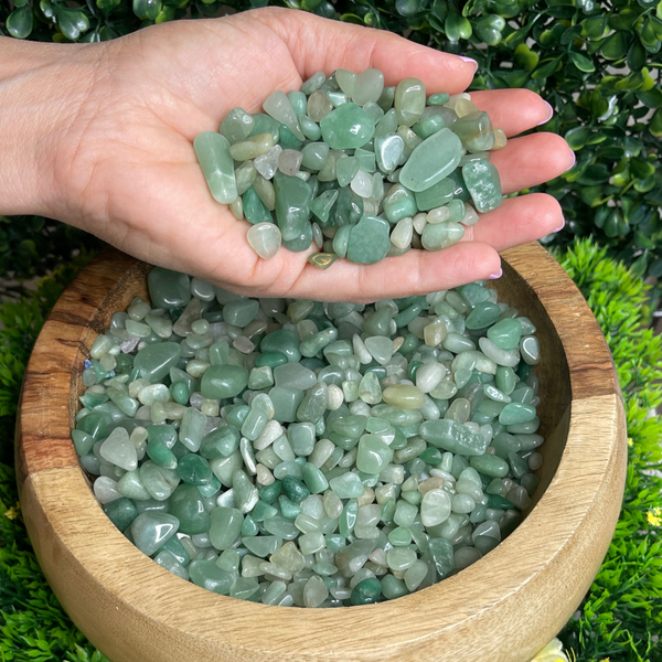 Chips Aventurine non percées - Pierres et fossiles