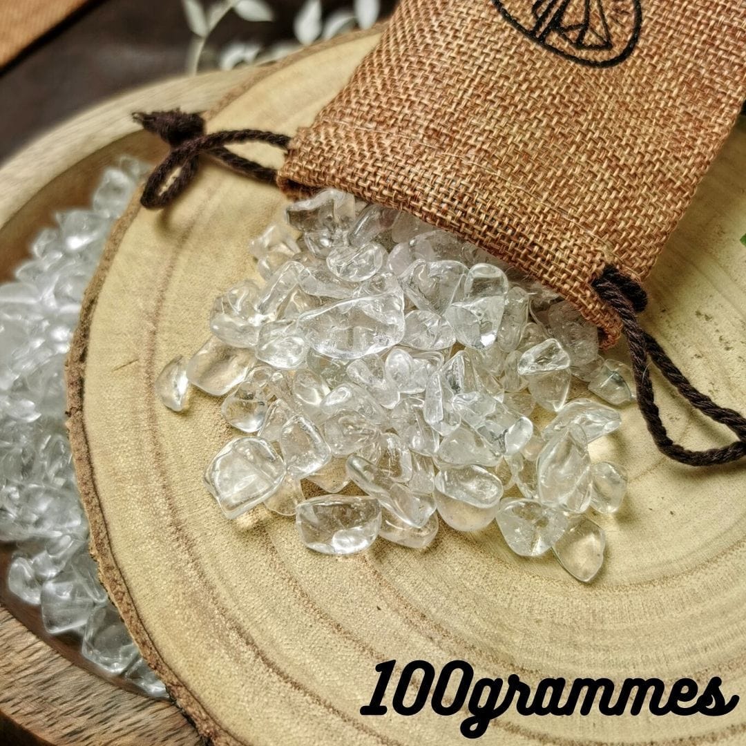 puce  Cristal de roche non percées