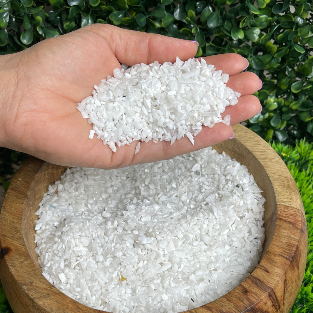 Chips Jade blanc non percées