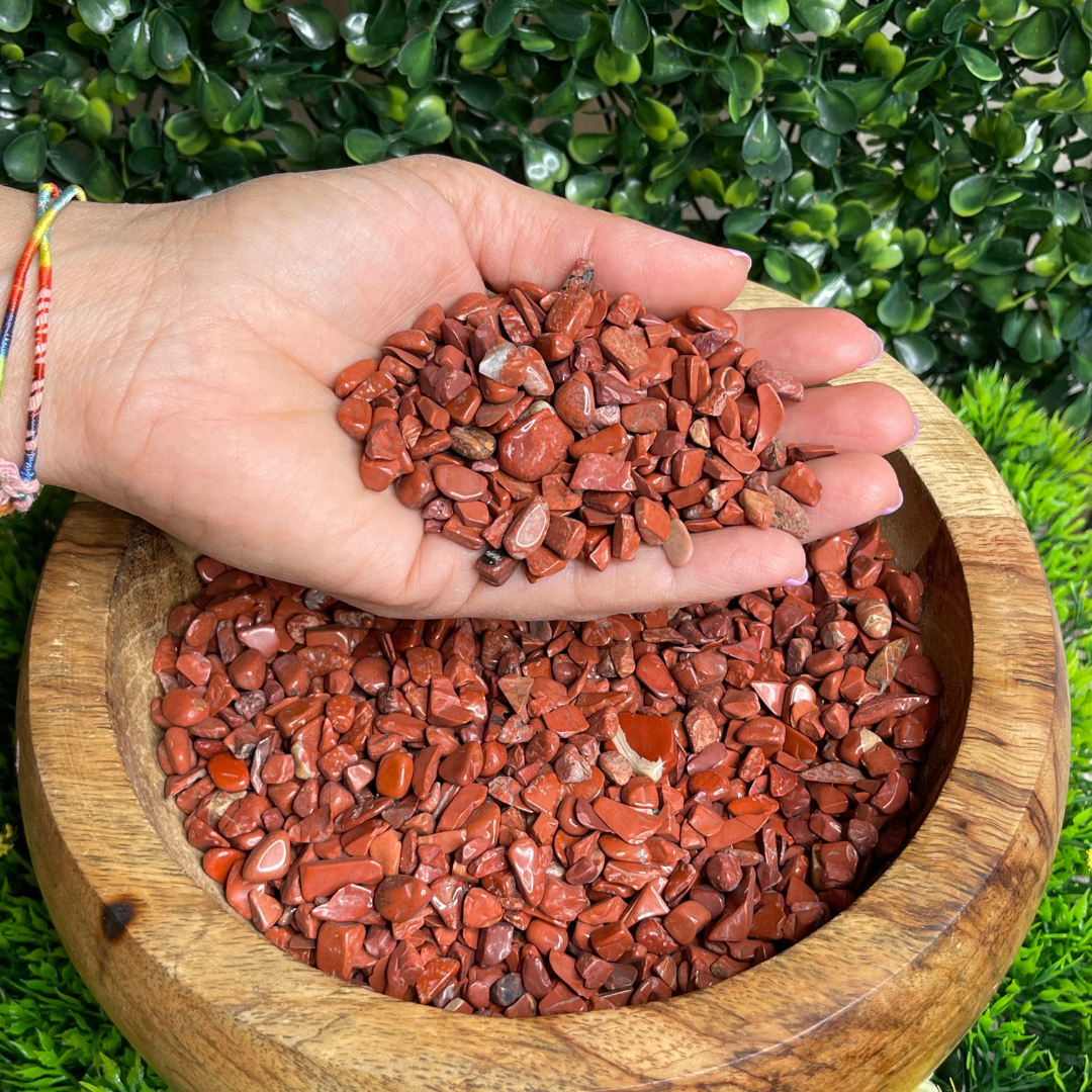 Chips jaspe rouge - Maison et jardin