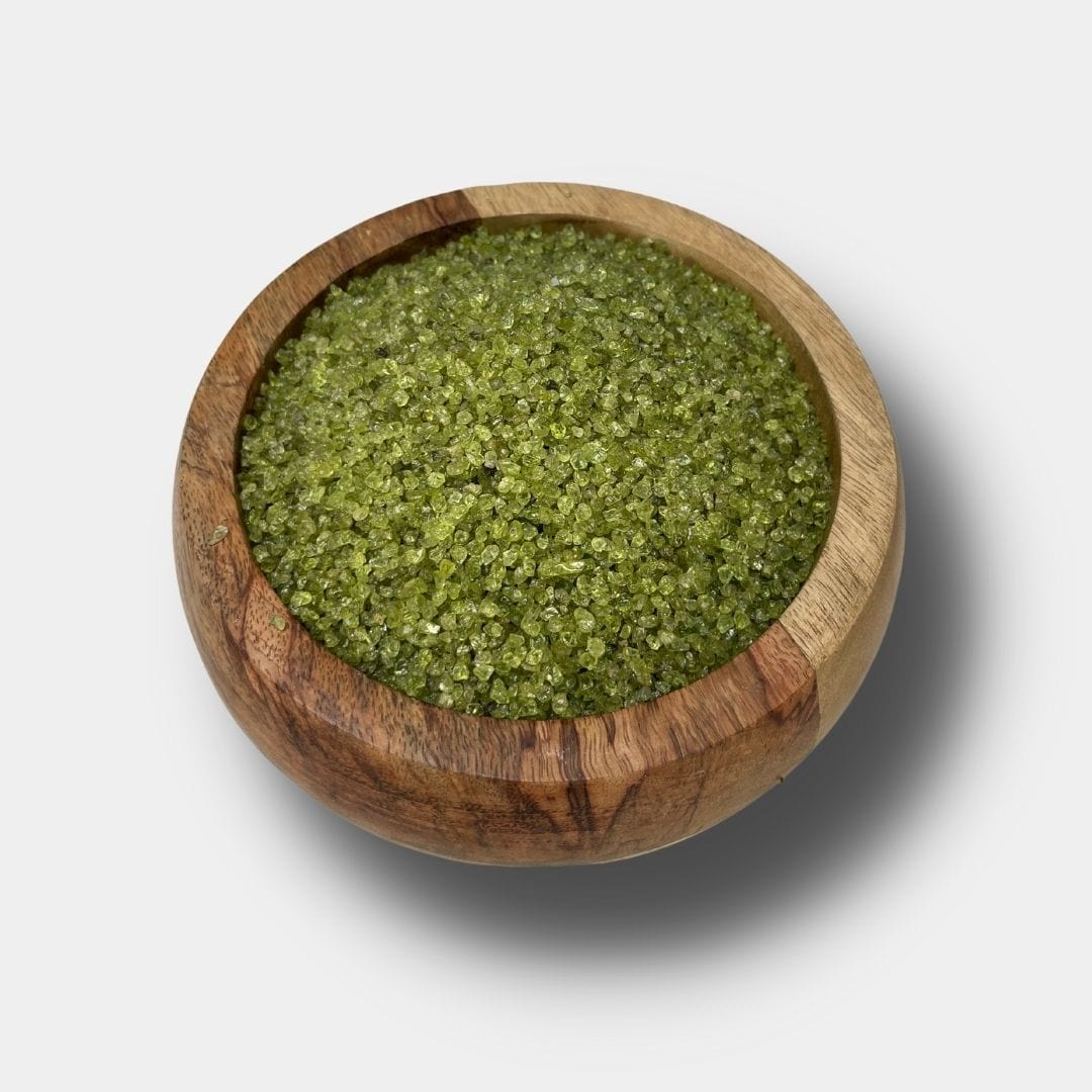 Chips Péridot non percées - Pierres et fossiles