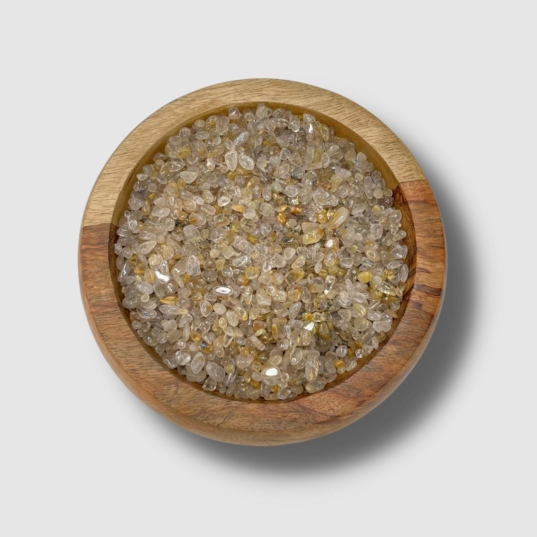 Chips Quartz rutile dorée - Maison et jardin