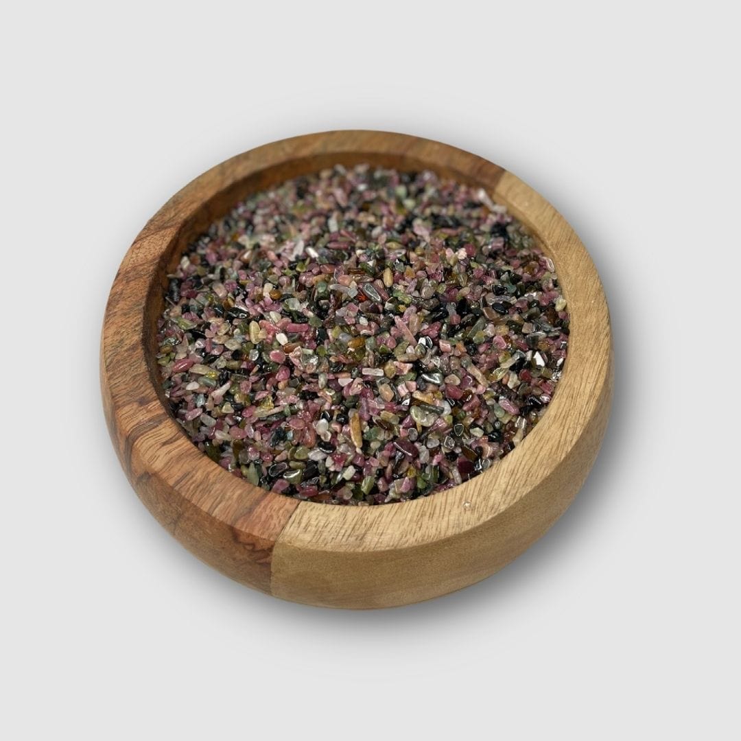 Chips Tourmaline multicolore non percées - Perles